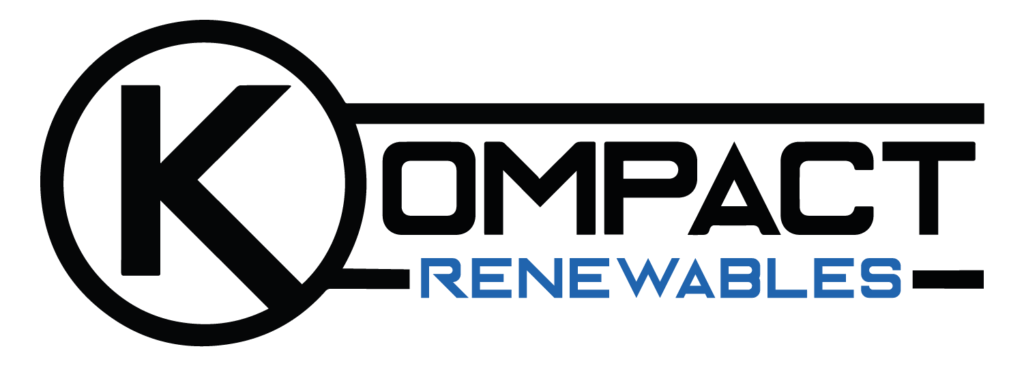 Black Kompact Renewables Logo